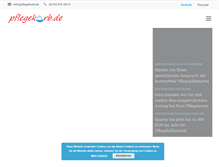 Tablet Screenshot of pflegekorb.de